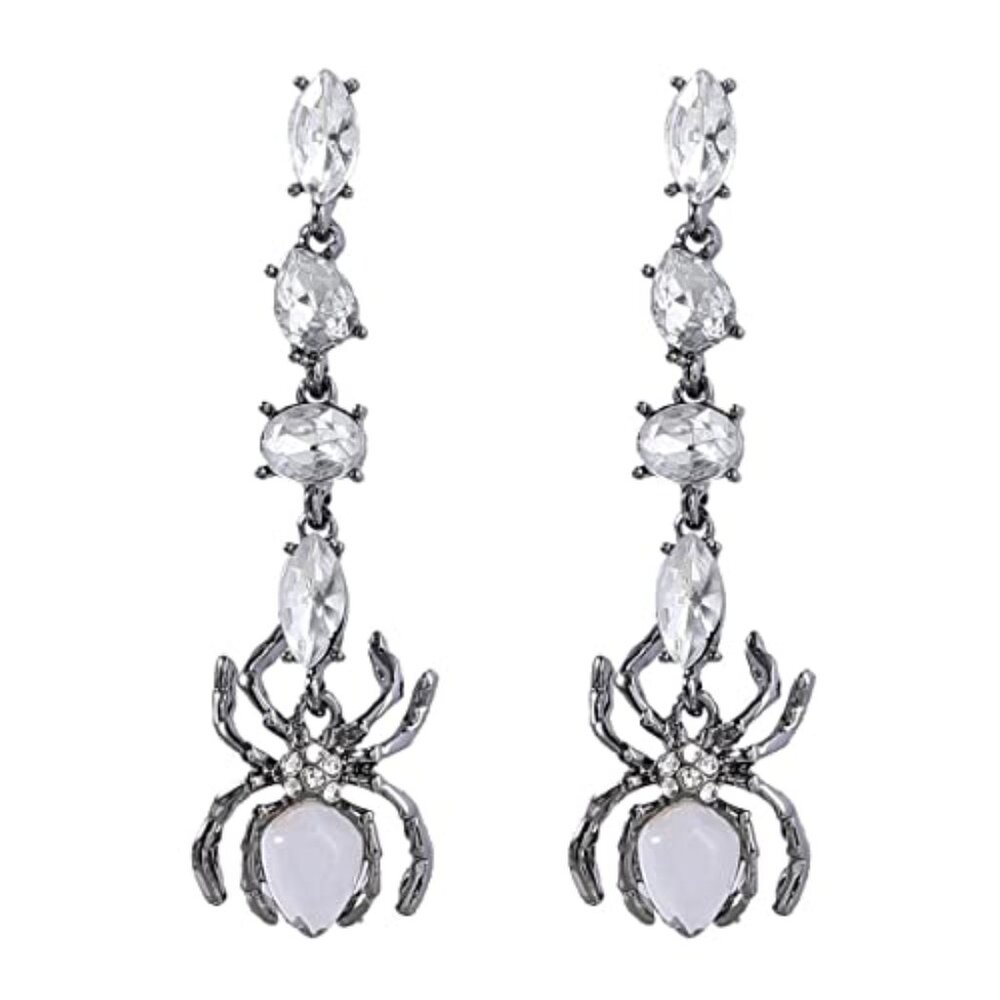 Gothic Spider Earrings